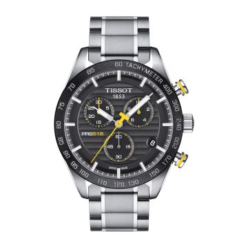 Tissot PRS 516 Chronograph Quartz Stainless Steel / Black / Bracelet
