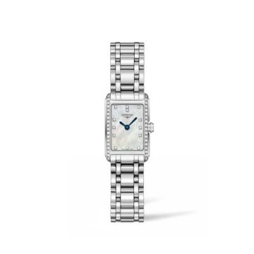 Longines DolceVita 17.4 Quartz Stainless Steel / Diamond / MOP / Bracelet