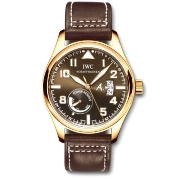 IWC Schaffhausen Pilot's Watch Antoine De Saint Exupery Power Reserve Rose Gold