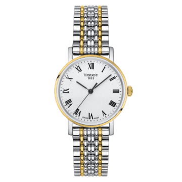 Tissot Everytime Small Stainless Steel / Yellow Gold / Silver / Bracelet
