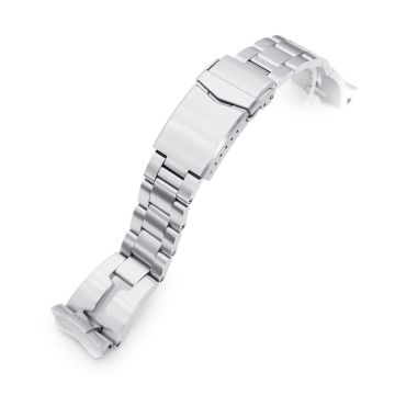 Retro Shaver Blade 22mm Stainless Steel Bracelet for Seiko 6309-7040 6309-7049 - 18mm
