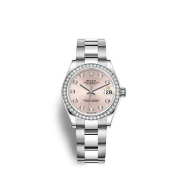 Rolex Datejust 31 Stainless Steel Diamond / Oyster / Pink - Diamond