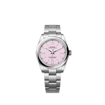 Rolex Oyster Perpetual 41 Stainless Steel / Candy Pink