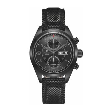 Hamilton Khaki Field Automatic Chronograph PVD / Black