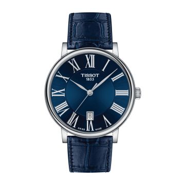 Tissot Carson Premium Quartz 40 Stainless Steel / Blue / Strap