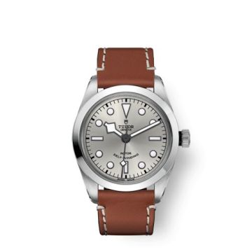 Tudor Heritage Black Bay 36 Stainless Steel / Silver / Brown Leather