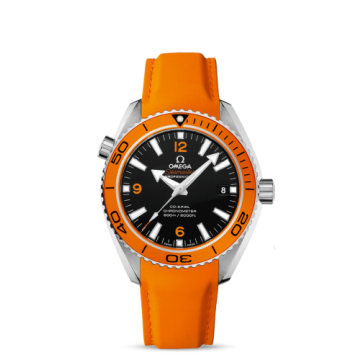 Omega Seamaster Planet Ocean 600M Co-Axial 42 Stainless Steel / Orange / Orange Rubber