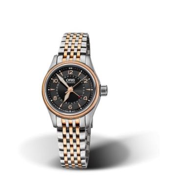 Oris Big Crown Pointer Date 29 Stainless Steel - Rose Gold / Black / Bracelet