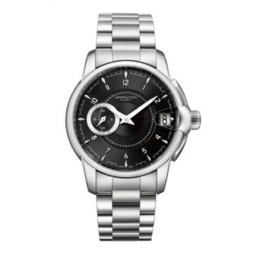 Hamilton Railroad 44 Small Second Auto Stainless Steel / Black / Bracelet