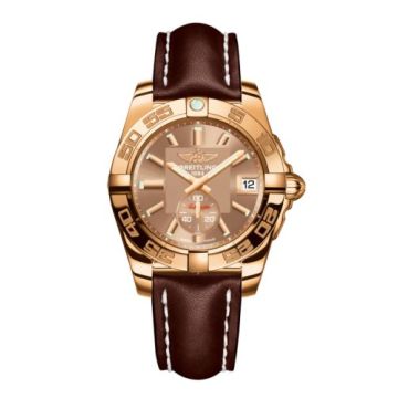 Breitling Galactic 36 Automatic Rose Gold / Copperhead Bronze / Calf