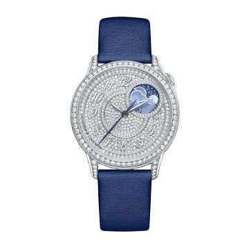 Vacheron Constantin Égérie Moonphase 37 Pink Gold - Diamond / Silver