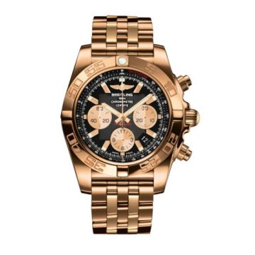 Breitling Chronomat 44 Rose Gold / Onyx Black / Bracelet