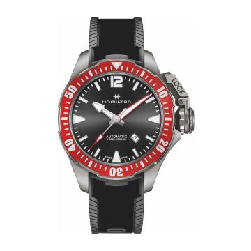 Hamilton Frogman Auto 46 Titanium / Black