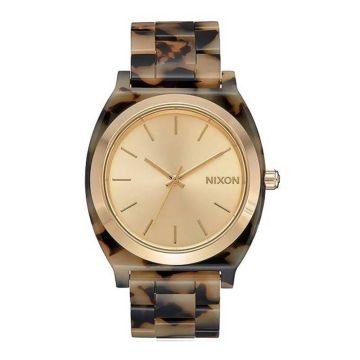 Nixon Time Teller Acetate Cream Tortoise