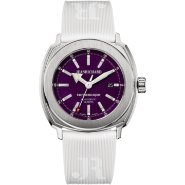 JeanRichard Terrascope Stainless Steel / Purple