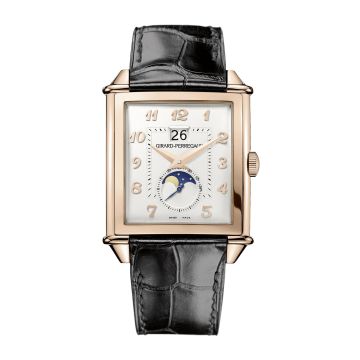 Girard-Perregaux Vintage 1945 XXL Large Date and Moonphases Pink Gold / Silver