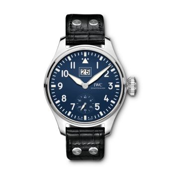 IWC Schaffhausen Big Pilot's Watch Big Date 150 Years Stainless Steel / Blue