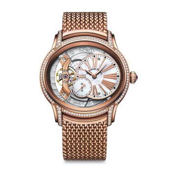 Audemars Piguet Millenary Hand-wound Pink Gold / Mother of Pearl / Bracelet