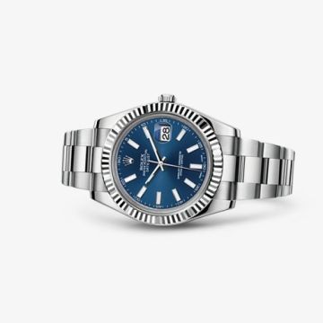 Rolex Datejust II Fluted Blue
