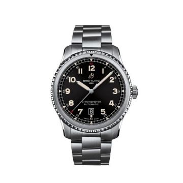 Breitling Aviator 8 Automatic 41 Stainless Steel / Black / Bracelet