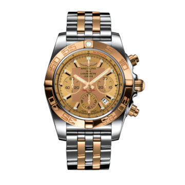 Breitling Chronomat 44 Stainless Steel / Rose Gold / Golden Sun / Bracelet