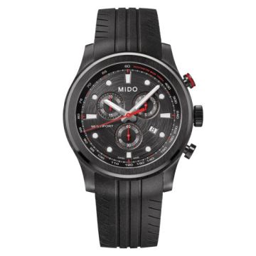 Mido Multifort Chronograph Quartz PVD / Black