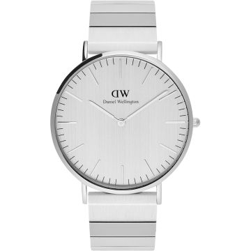 Daniel Wellington Classic Piano Link Silver Unitone Ø 40mm