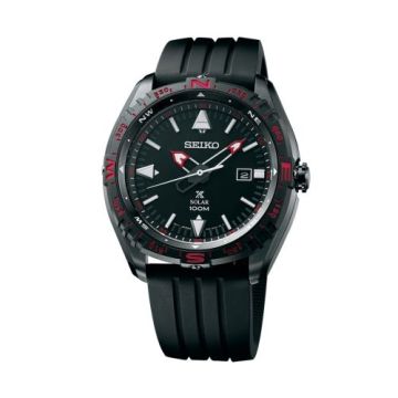 Seiko Prospex Land SNE425P1 Stainless Steel / Black / Strap