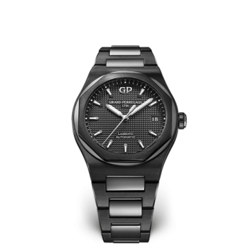 Girard-Perregaux Laureato 38 Automatic Ceramic / Black / Bracelet