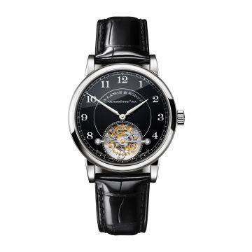 A. Lange & Söhne 1815 Tourbillon Platinum / Black Enamel