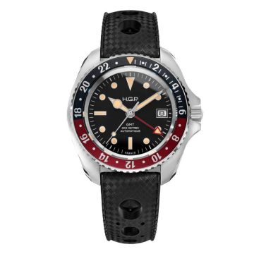 Hgp Vintage Automatique Diver GMT 200M "Coke"