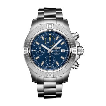 Breitling Avenger Chronograph 45 Stainless Steel / Blue / Bracelet