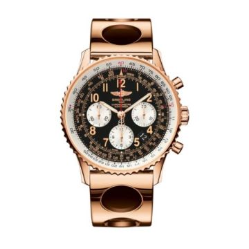 Breitling Navitimer 01 43 Red Gold / Black Arabic / Air Racer
