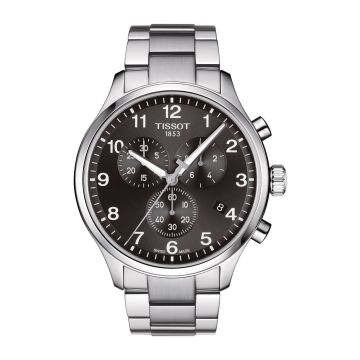 Tissot Chrono XL Classic Stainless Steel / Black / Bracelet