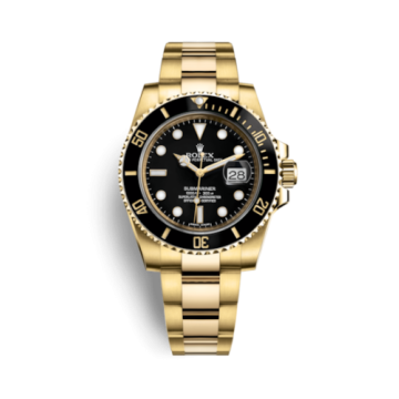 Rolex Submariner Date Yellow Gold / Black