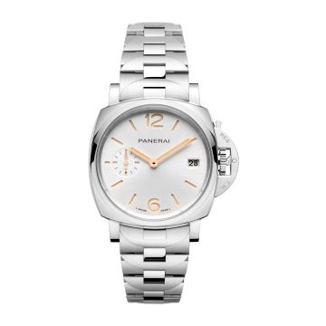 Panerai Luminor Due 38 Automatic Stainless Steel / Silver / Bracelet