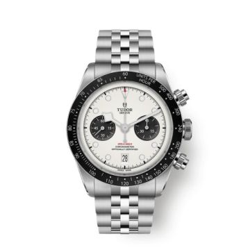 Tudor Heritage Black Bay Chronograph Panda / Bracelet