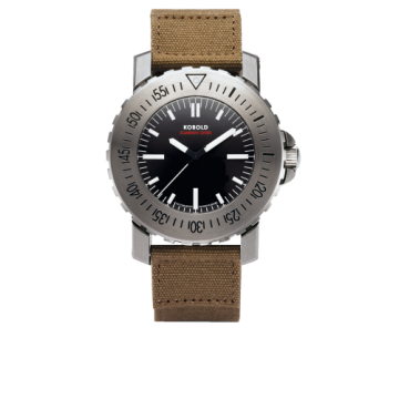 Kobold Soarway Diver Seal  Stainless Steel / Black