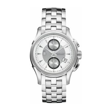 Hamilton Jazzmaster Automatic Chronograph 42mm White Dial Bracelet