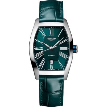 Longines Evidenza 26 Automatic Stainless Steel / Petroleum