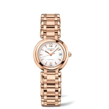 Longines PrimaLuna Automatic 26.5 Pink Gold Arabic