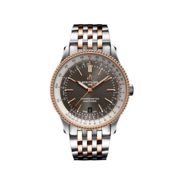 Breitling Navitimer Automatic 41 Automatic Stainless Steel / Rose Gold / Grey / Bracelet