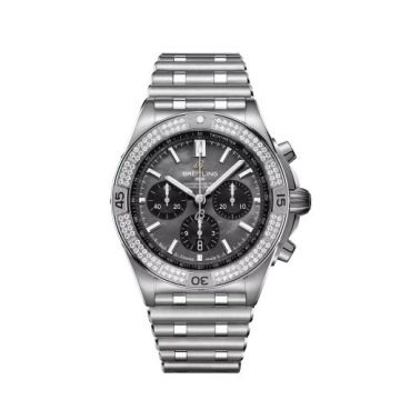 Breitling Chronomat B01 42 Stainless Steel - Diamond / Grey MOP / Japan