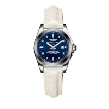 Breitling Galactic 29 Stainless Steel / Horizon Blue Diamond / Sahara