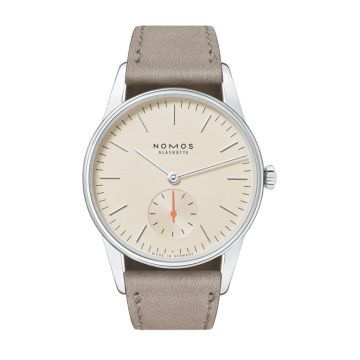 Nomos Glashütte Orion 33 Champagne / Closed Case Back