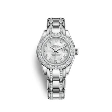 Rolex Datejust Pearlmaster 29 White Gold Diamond / MOP Diamond