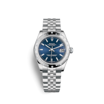 Rolex Datejust 31 Stainless Steel Domed Diamond / Jubilee / Blue
