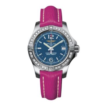 Breitling Colt Lady Diamond / Mariner Blue / Sahara / Pin