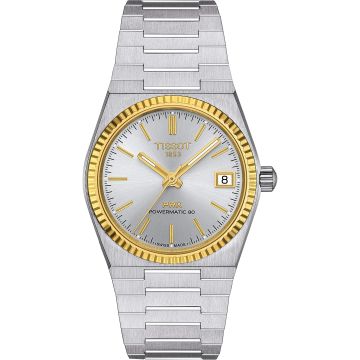 Tissot PRX 35 Powermatic 80 Stainless Steel - Yellow Gold / Silver