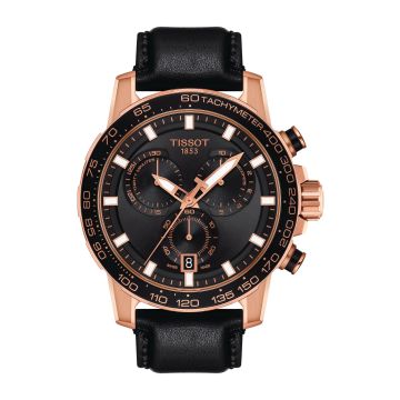 Tissot Supersport Chrono Rose Gold / Black